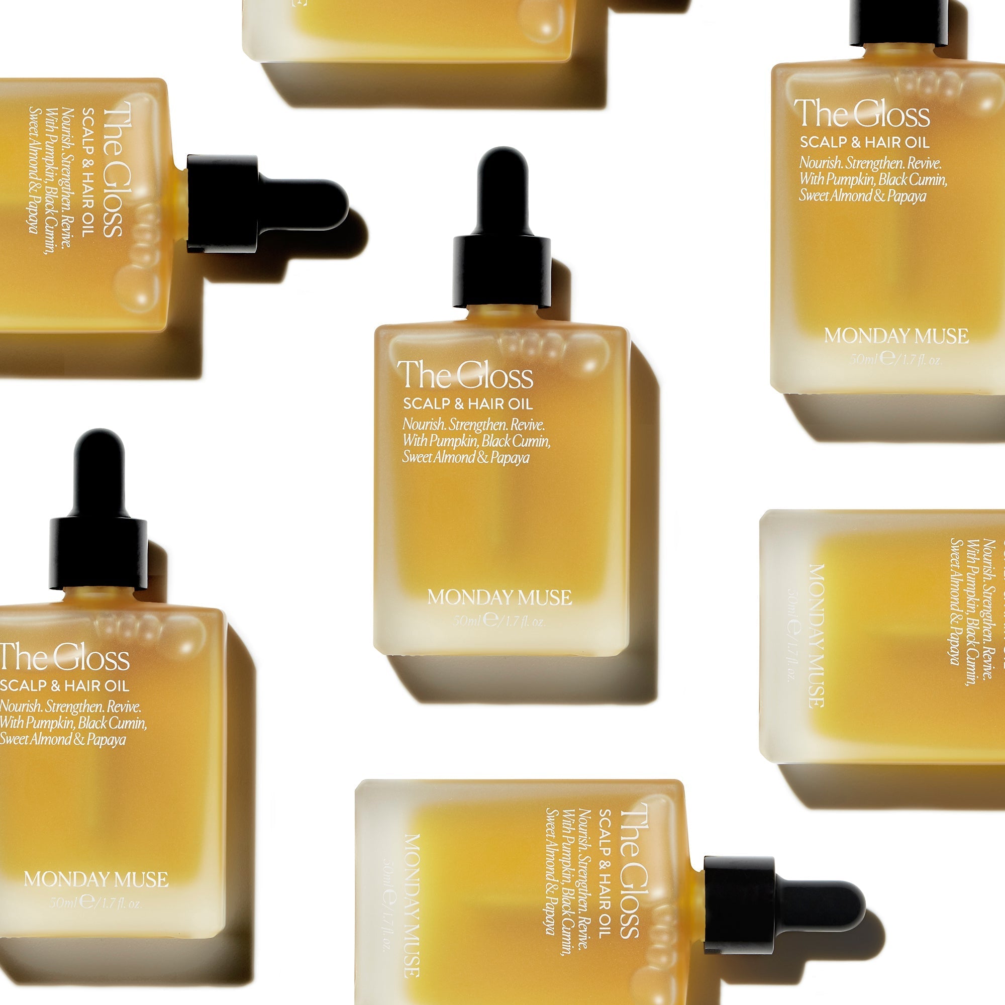 THE GLOSS - Scalp & Hair Density Oil 3 x Bundle - Monday Muse