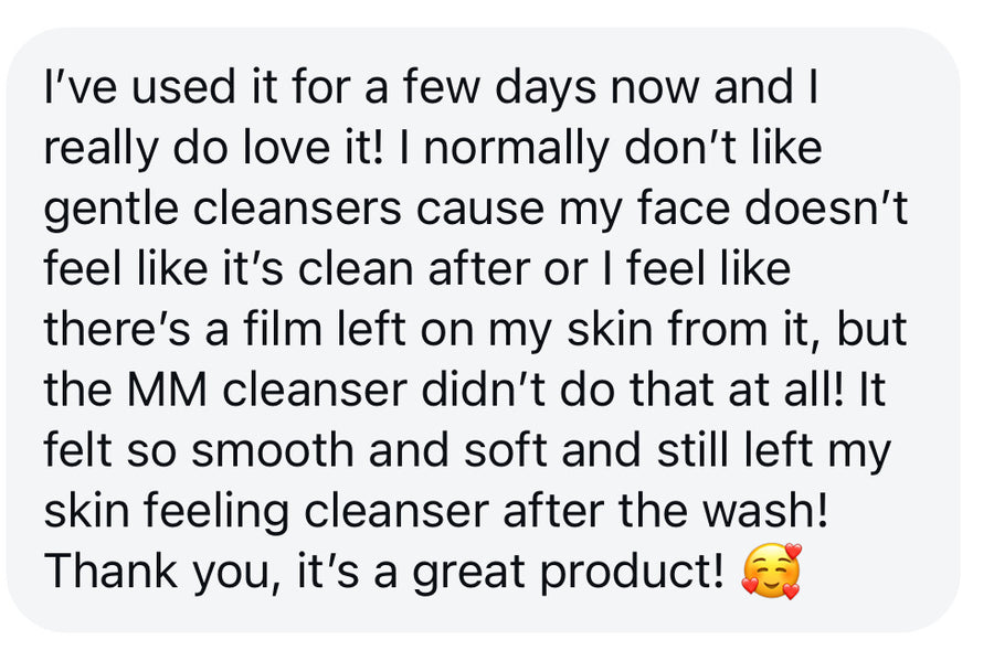 Customer message to Monday Muse
