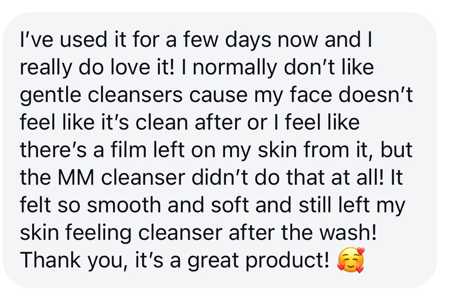 Customer message to Monday Muse