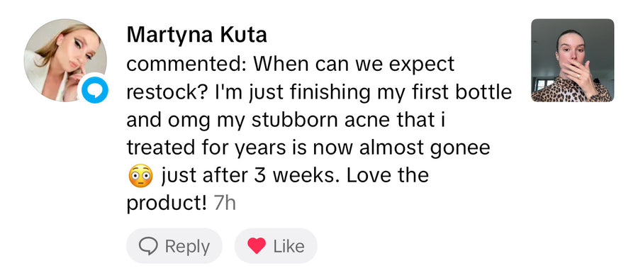 Customer message to Monday Muse