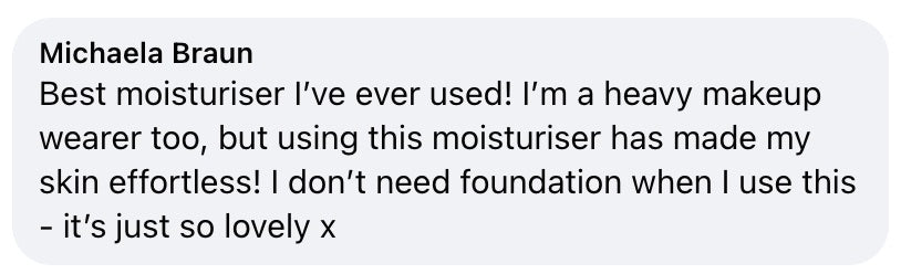 Customer message to Monday Muse