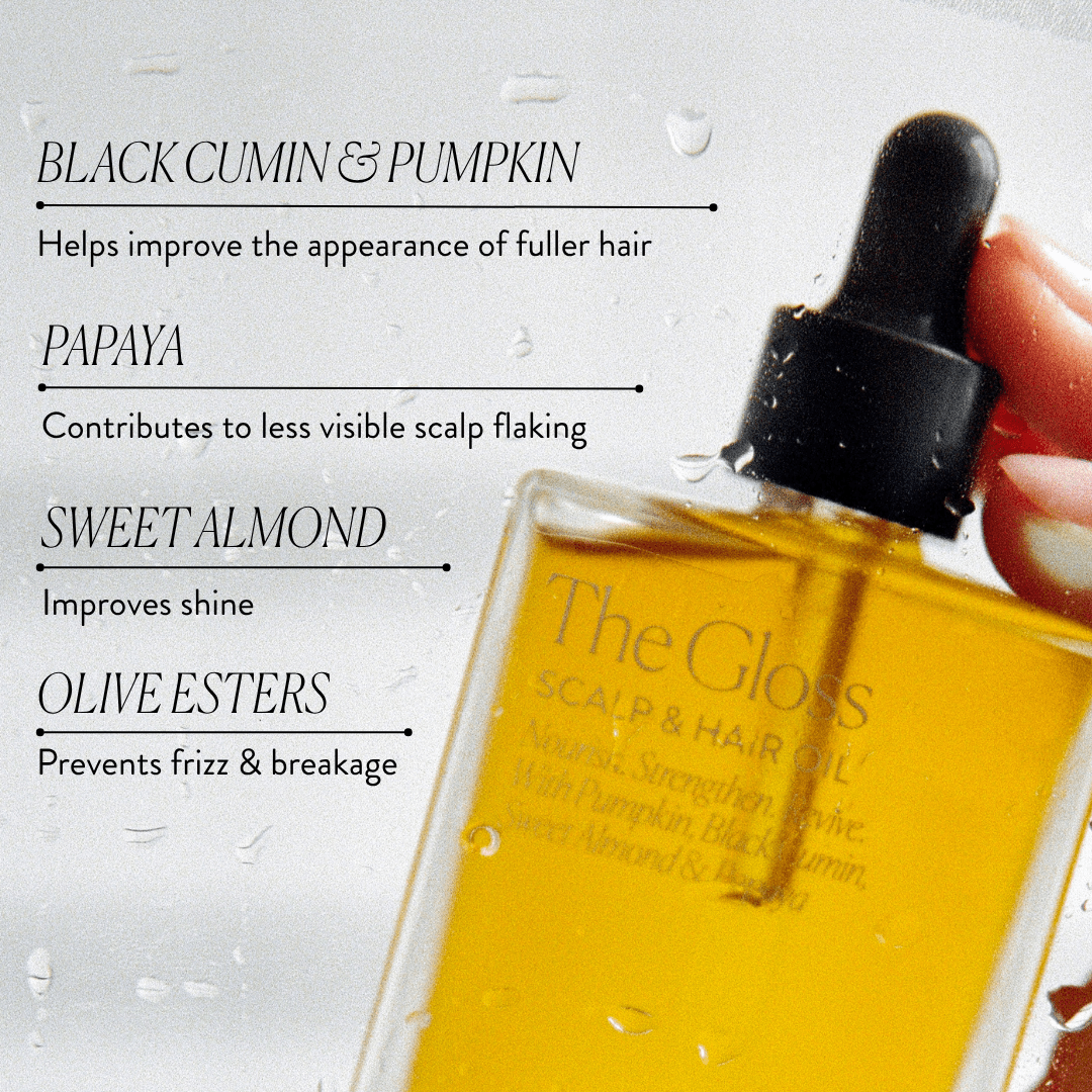 THE GLOSS - Scalp &amp; Hair Density Oil - Monday Muse
