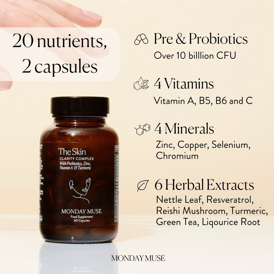 20 nutrients, 2 capsules